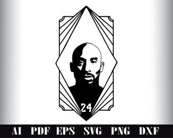Download Kobe Bryant Clipart Etsy