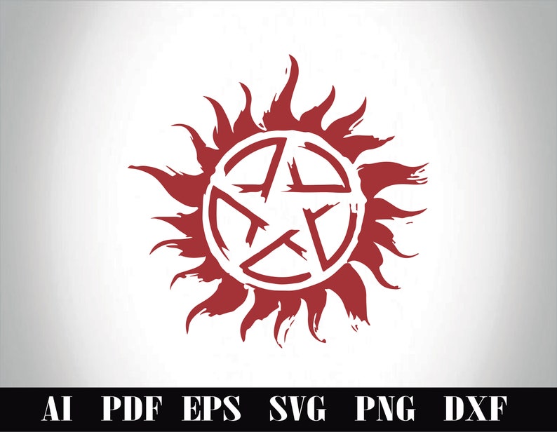 Download Supernatural SVG Cricut Cut Files | Etsy