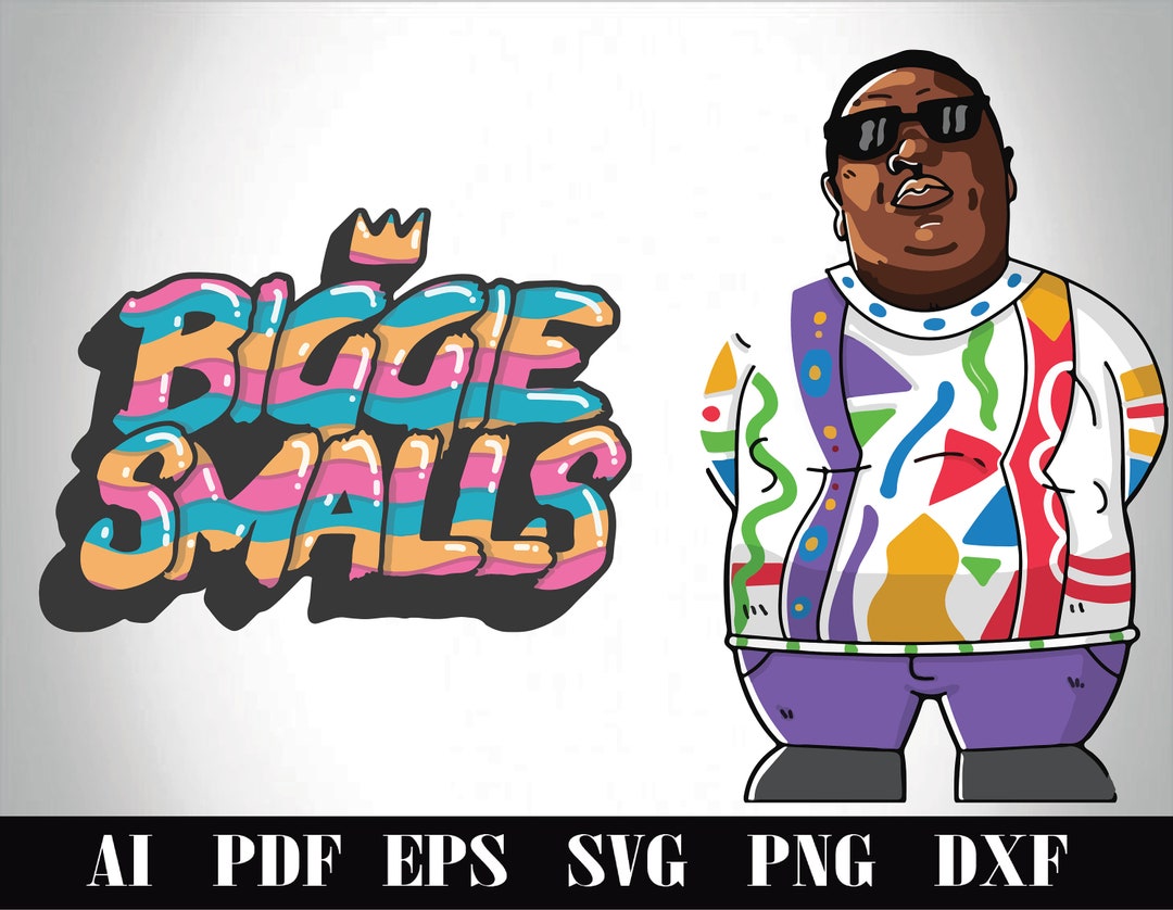 Biggie Smalls Svg Biggie Smalls Png Notorious Big Cut File - Etsy