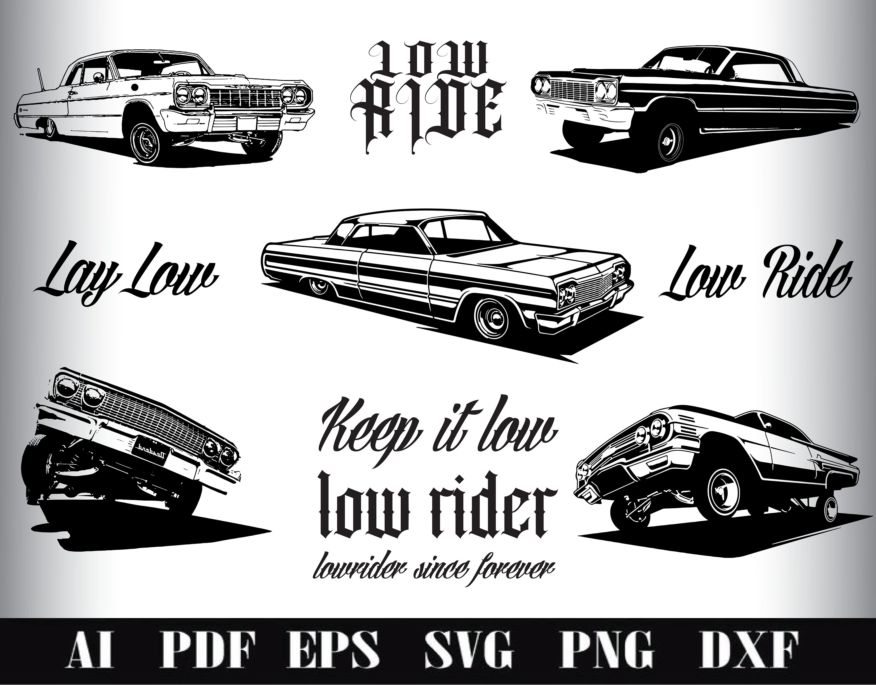 Lowrider SVG Bundle For Cricut/Laser Cut Car FilesLowrider Etsy