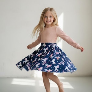 Girls twirl dress | boutique dress for girls | play dress for girls | fall dress | summer dress | custom dress for toddlers | birthday dress