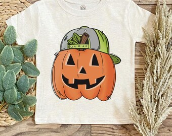 Pumpa | grafisk t-shirt | barn-t-shirt | babybody | matchande tröjor | | Halloween