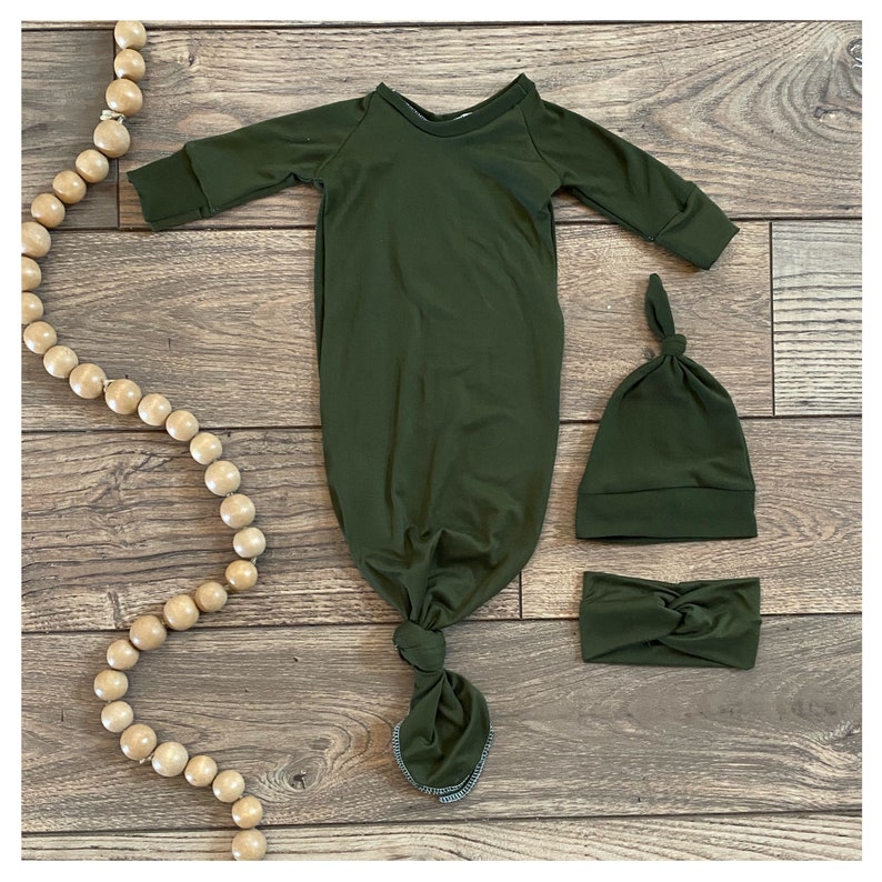 newborn gowns that tie