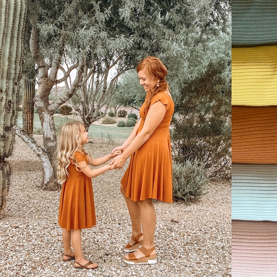 mommy and me fall dresses