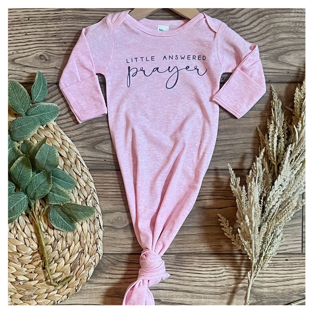 Sleep Gown Baby Sleep Gown Newborn Outfit Hospital Etsy