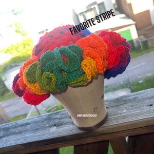 Handmade Crochet Ruffle Bucket Hat Newborn-Large Adult Size