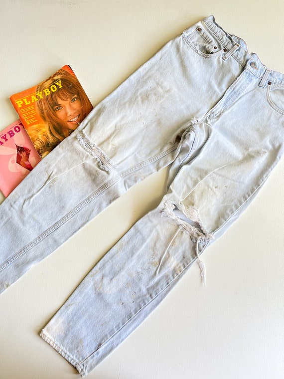 Vntg 80s 90s Levi’s Jeans — 33x34 — 32” Waist — L… - image 2