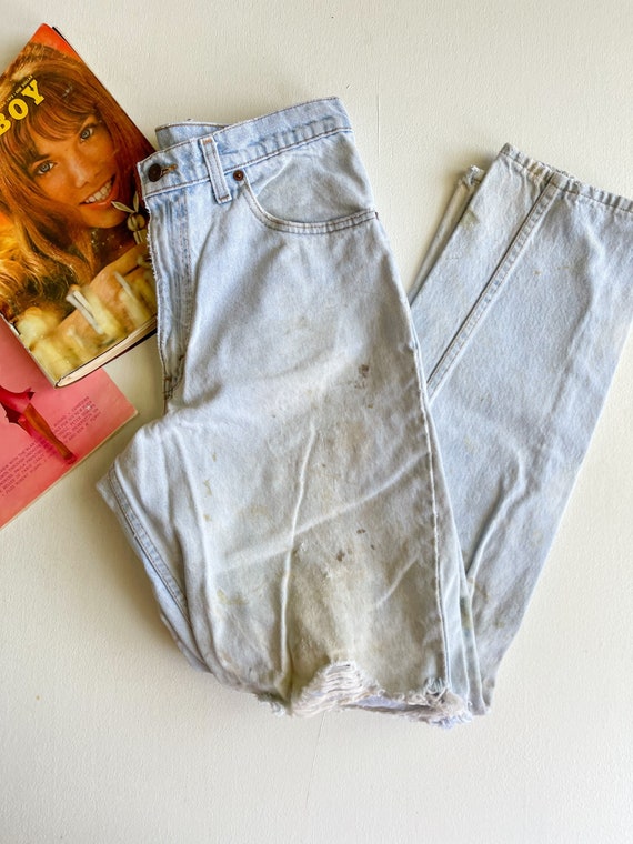 Vntg 80s 90s Levi’s Jeans — 33x34 — 32” Waist — L… - image 4