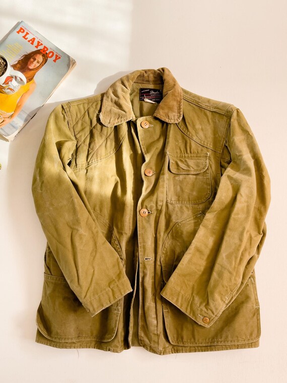 1950s Original Drybak Waxed Canvas 