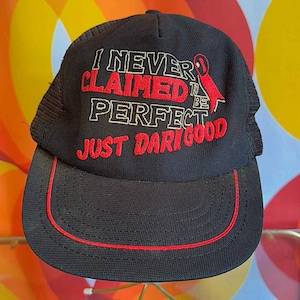 Vintage &quot;Darn Good&quot; Snapback Hat: Funny Retro 80s/90s Collectible