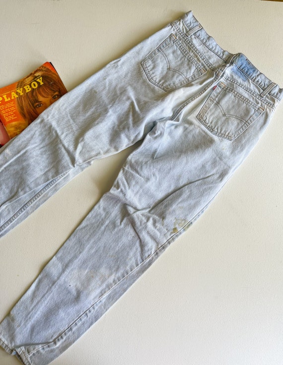 Vntg 80s 90s Levi’s Jeans — 33x34 — 32” Waist — L… - image 3