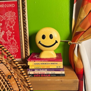 Vintage Smiley Face Bank - Etsy