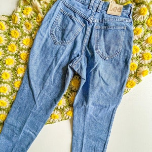 80s LEE Jeans 26 Waist High Waisted Mom Jeans - Etsy