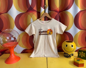 Vintage holland Michigan kids T-shirt 70s 80s retro Large