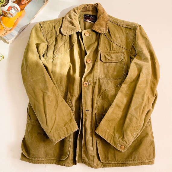 1950s Original Drybak Waxed Canvas 