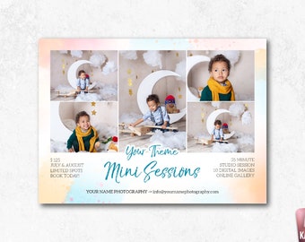 Mini Session Template for Photographers Photoshop Template Mini Sessions Marketing Template