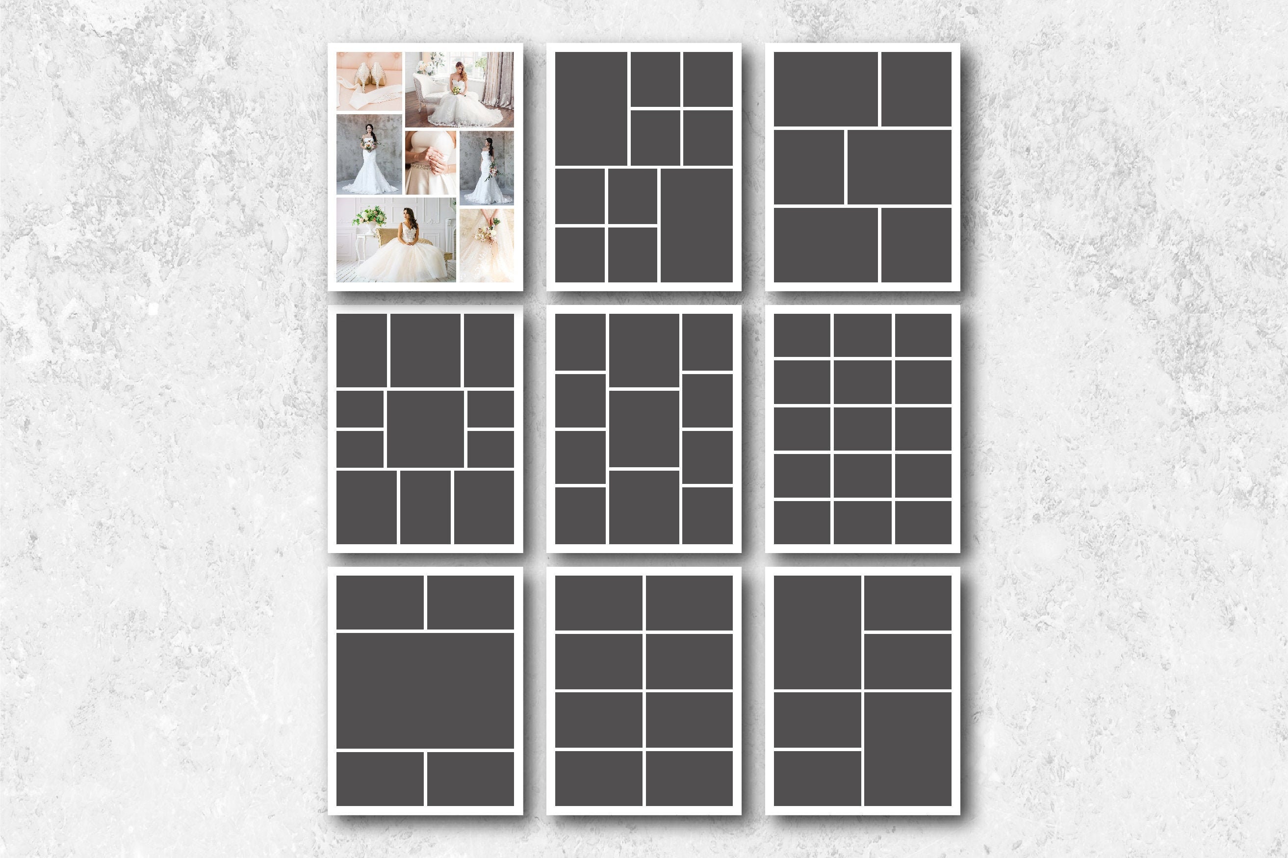 Photoshop collage Templates