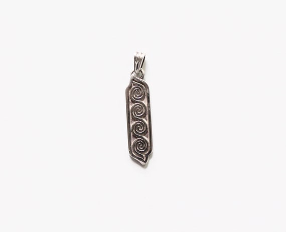 Vintage Celtic Scroll Pendant - image 1