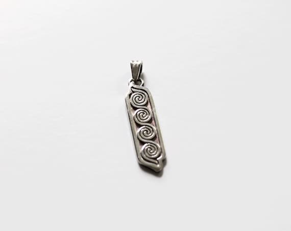 Vintage Celtic Scroll Pendant - image 2