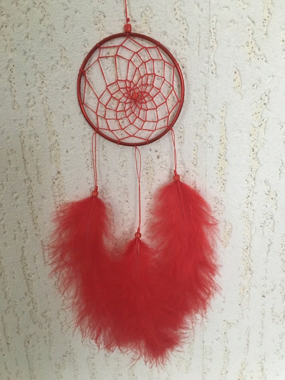 32 CM Dreamcatcher Attrape Rêves Finition Marron Naturel