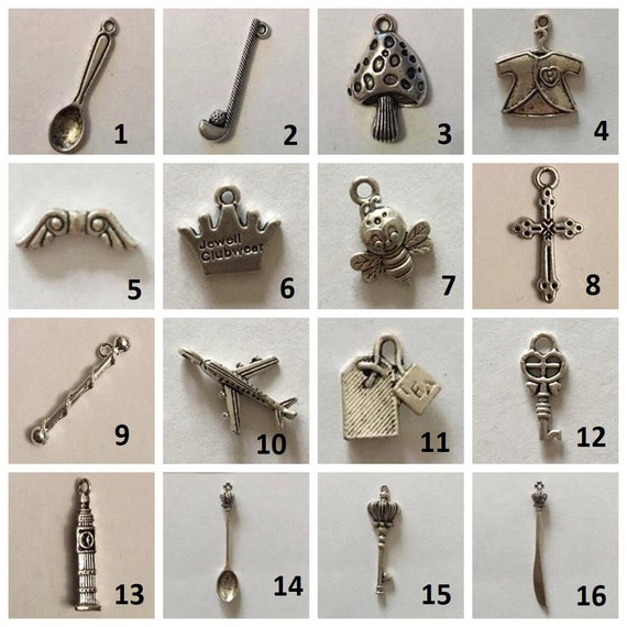 Golf Spoon Charmsmushroomjacketwingbee Etsy