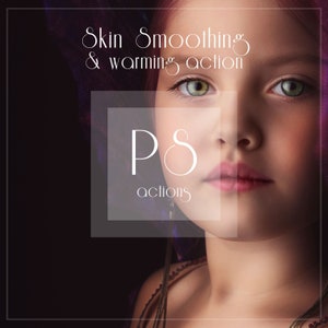 Skin Smoothing Action | Skin Warming Action | Skin Actions | Photoshop Action | Photoshop Workflow Action