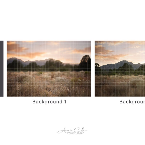 Mountain Field Digital Background Pack | Mountain Digital Background | Field Digital Background | Digital Background Collection