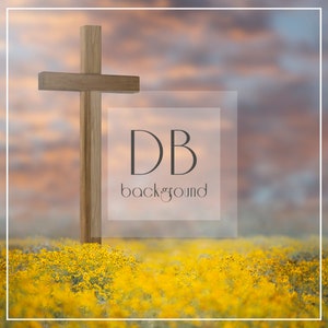 Easter Cross Digital Background | Cross Digital Background | Composite Background | Digital Backdrop