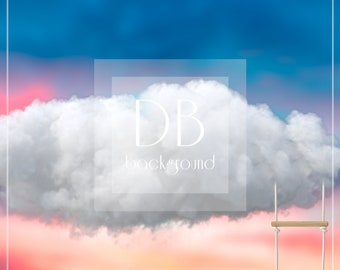 Cloud Digital Background | Photoshop Digital Background | Digital Backdrop