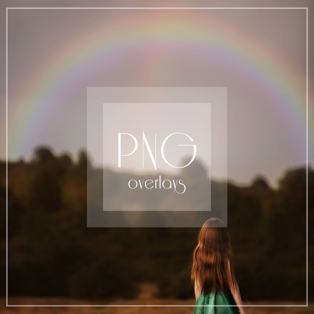 Rainbow Overlays | PNG Overlays | Rainbow Pngs | Photo Overlays ...