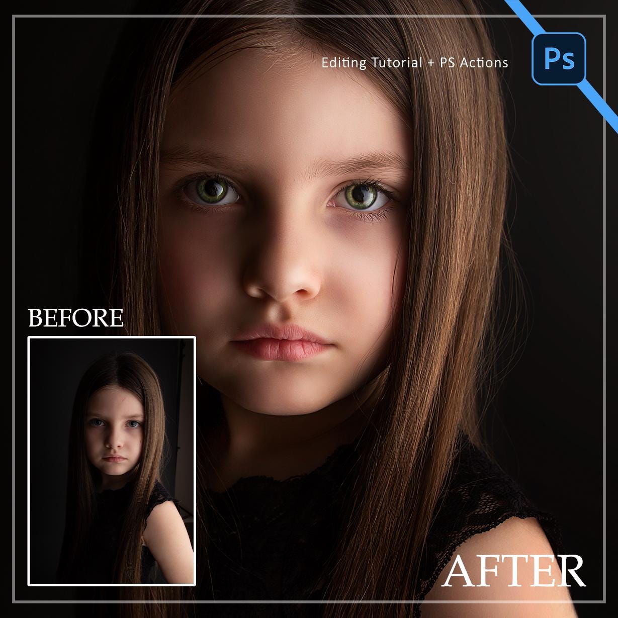 Fine Art Editing Tutorial + Actions for Photoshop - Etsy