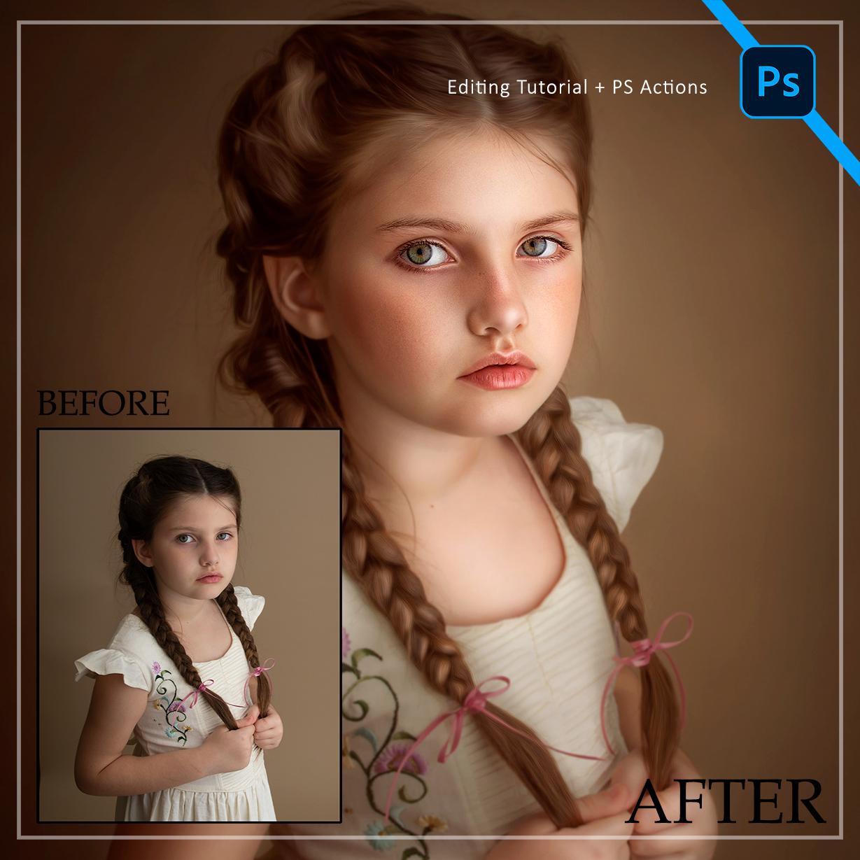 Fine Art Editing Tutorial + Actions for Photoshop - Etsy