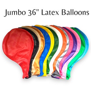 36&quot; Jumbo Latex Balloon: Wedding, Birthday, Shower Decor