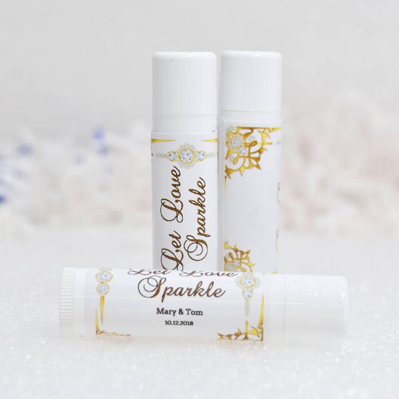 Lip Balm Label Favor Lip Balms Chapstick Party Favor Gift Etsy