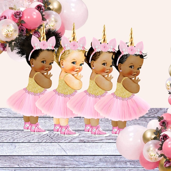 Shower Themes Rainbow Baby Shower For Girl Unicorn Princess