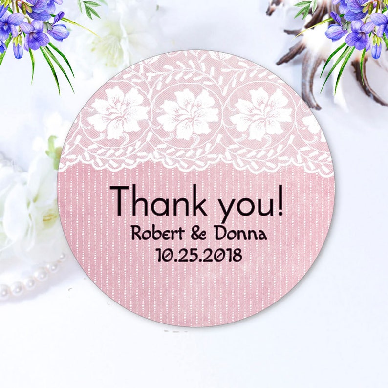 Happy Birthday Stickers Vintage Flowers Thank You Birthday
