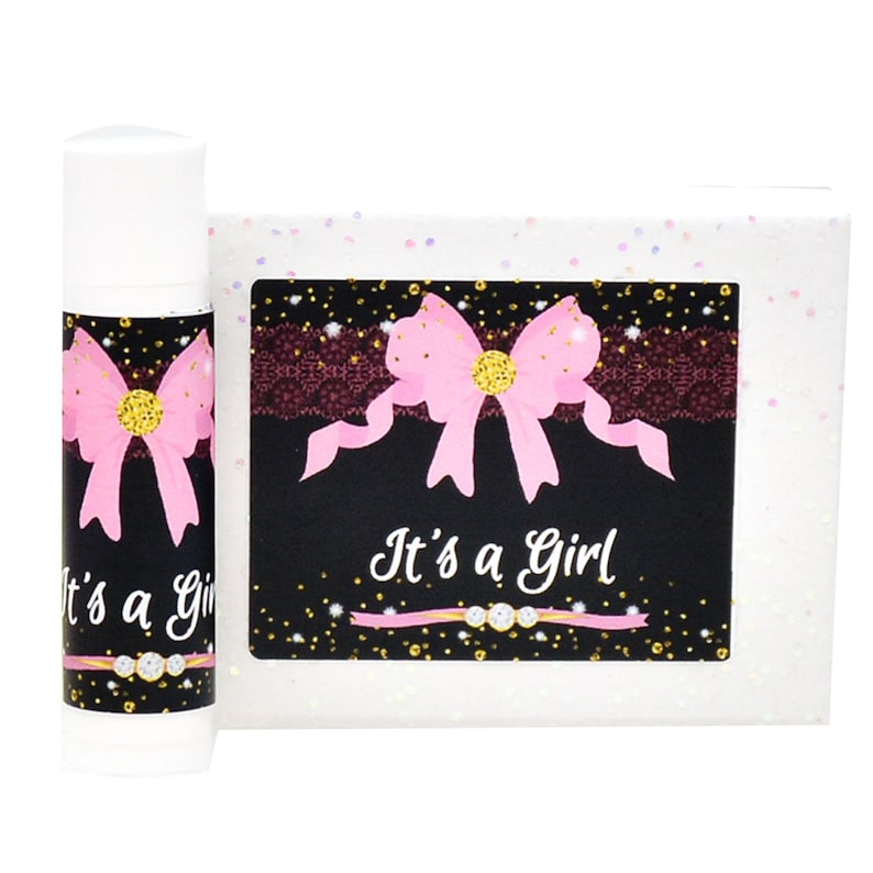 Personalize Chapstick Birthday Favor Labels Chapstick Favor Stickers Baby Shower Chapstick Labels 30 Lip Balm Labels