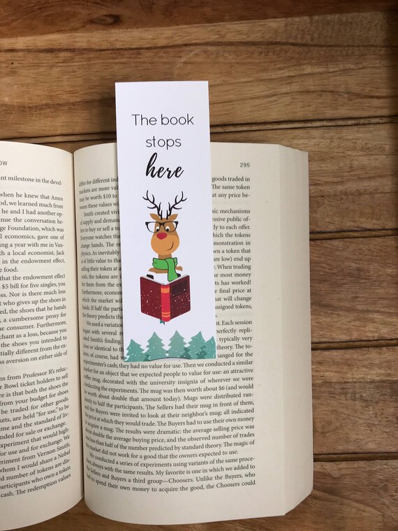 funny bookmark gift for