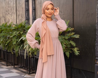 long dress abaya style