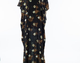 midi dress batik modern
