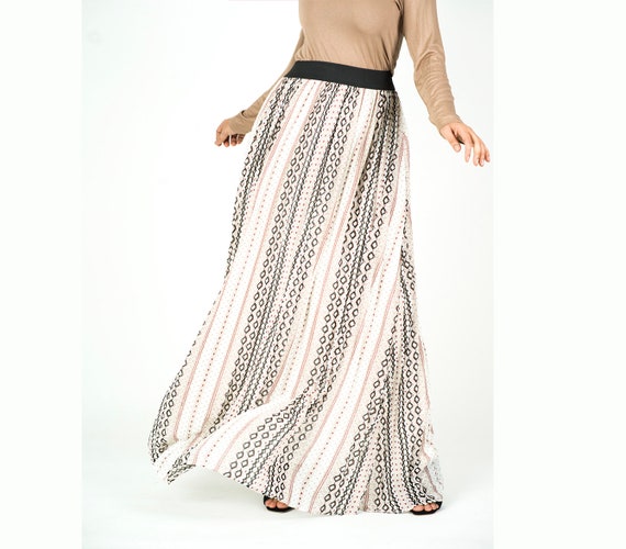 etsy maxi skirt