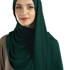 Emerald Korean Nida hijab