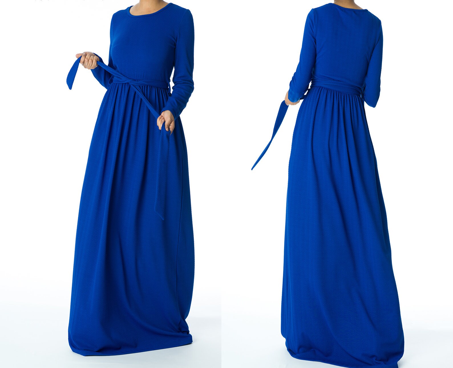 Maxi Dress With Sleeves - Etsy