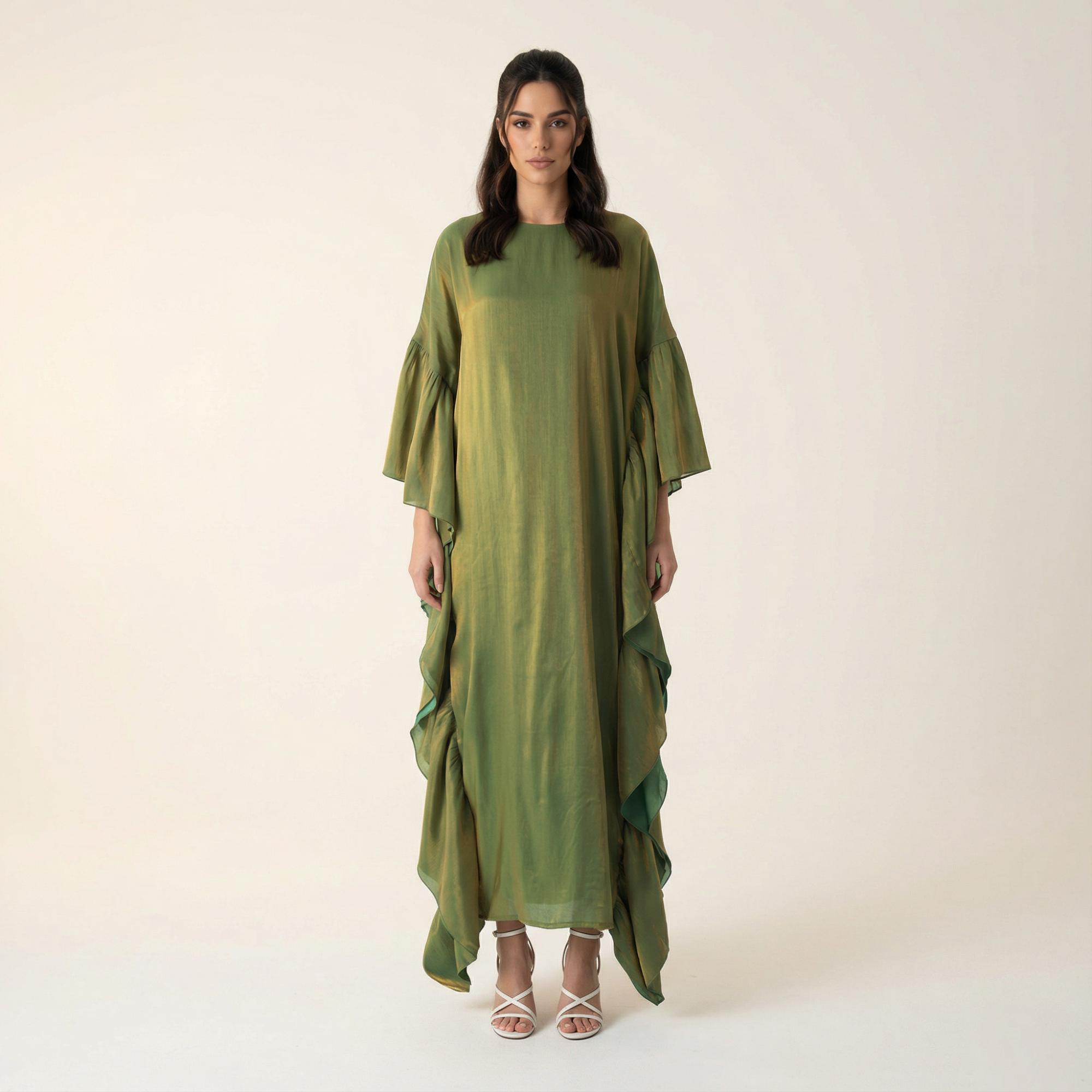 Linen Butterfly Abaya - Etsy