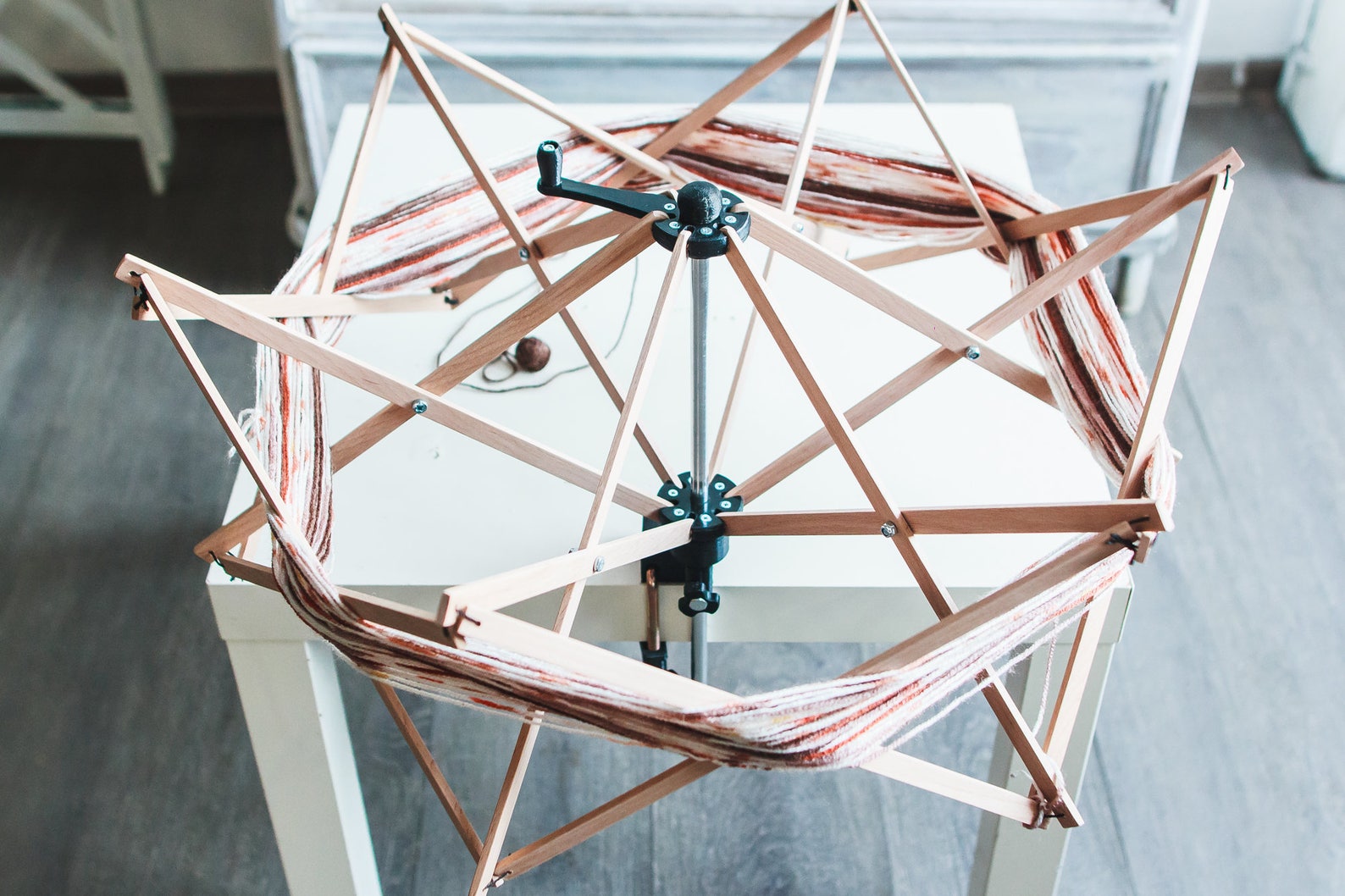 Swift yarn winder Umbrella yarn swift Umbrella skein winder Etsy