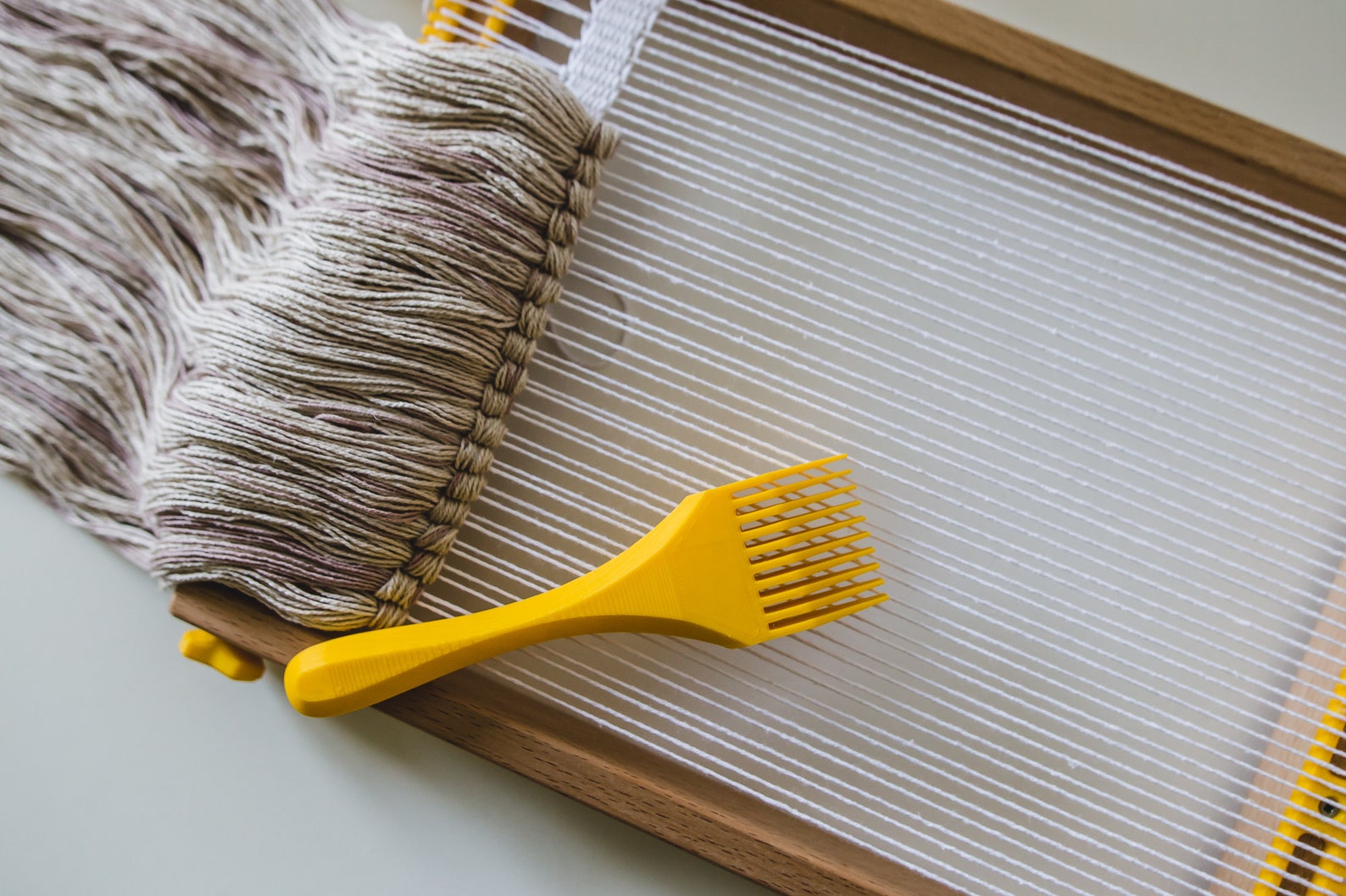 Weaving beater Weaving comb Weaving fork Tapestry beater Etsy