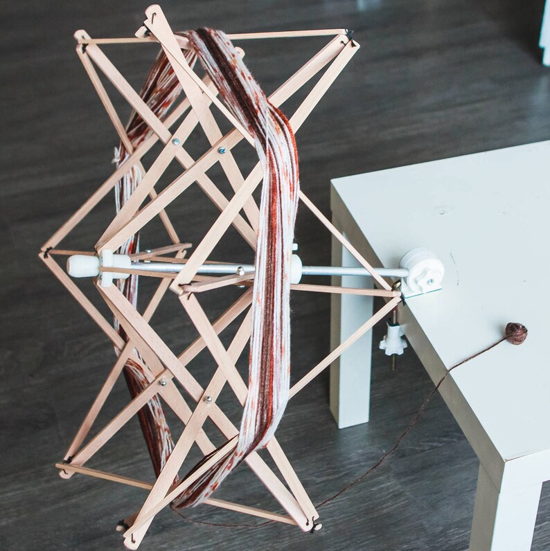 Umbrella yarn swift Umbrella skein winder Wool winder Etsy