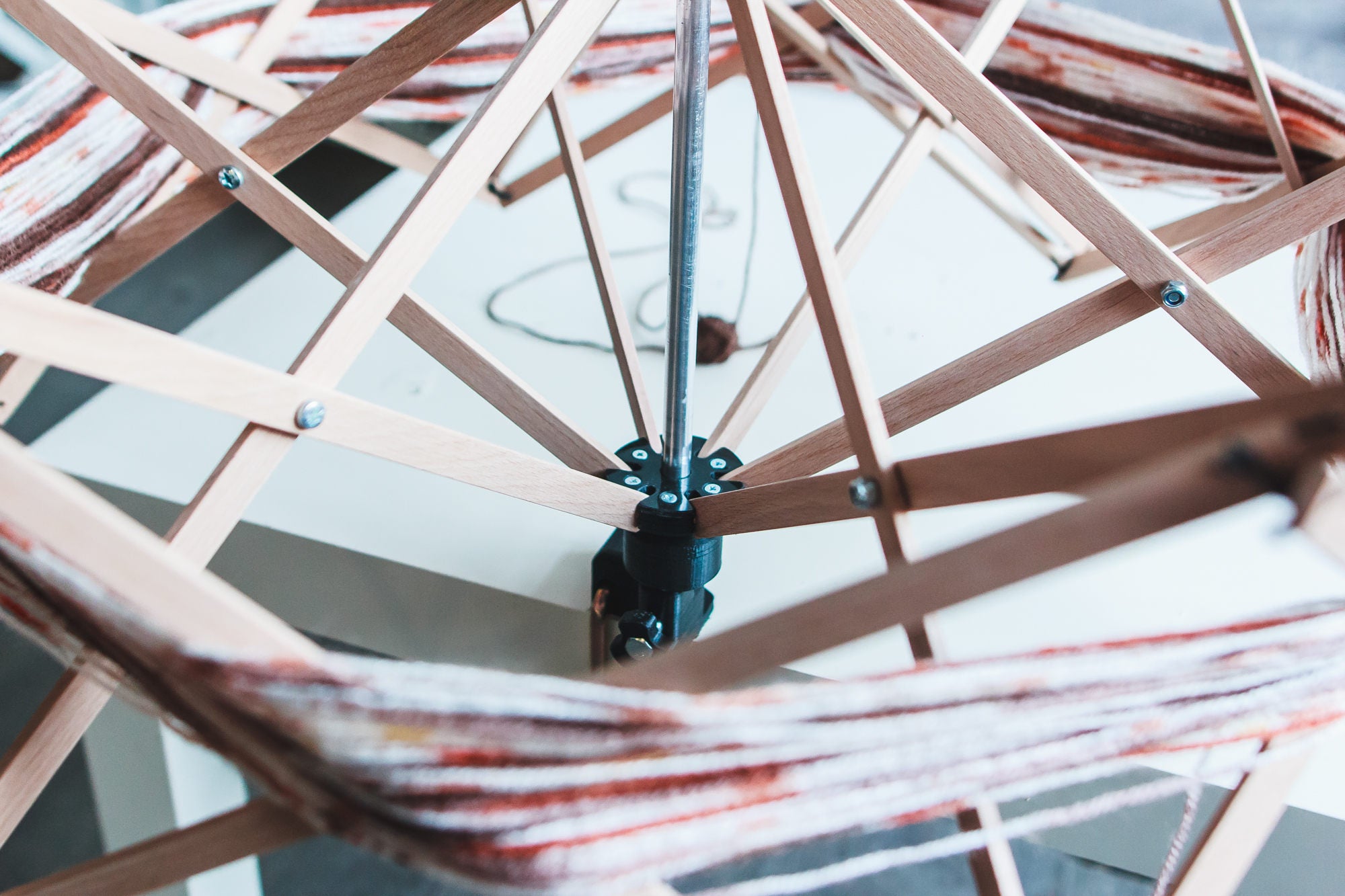 Swift yarn winder Umbrella yarn swift Umbrella skein winder Etsy