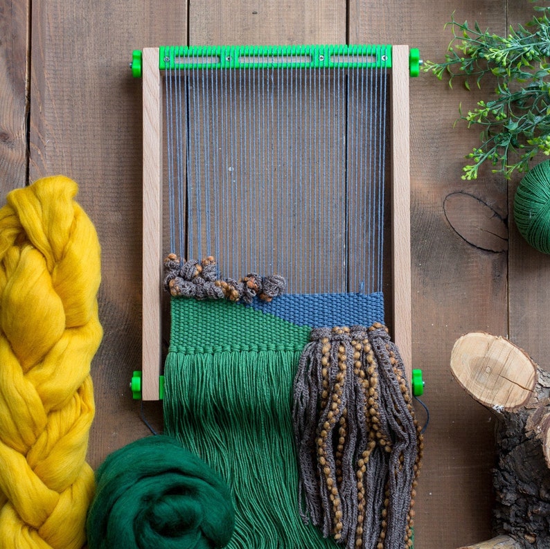 Weaving loom kit Weaving frame loom for beginners Big Etsy