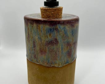 Ceramic Soap Pump Dispenser, Handmade Soap Pump With Natural Glaze, Rustic Soap Stoneware, Eco Friendly Soap Bathroom Accessory